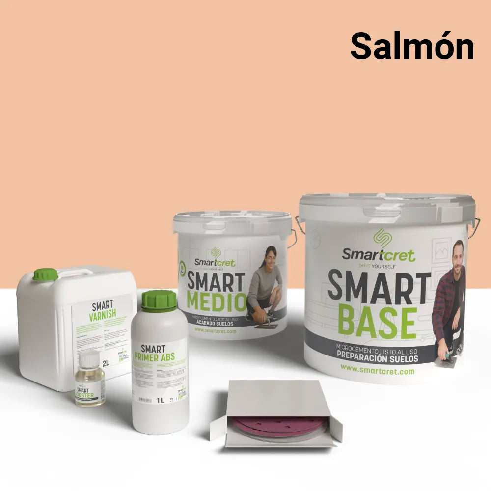 Kit béton ciré pour sol de cuisine en ciment ou béton de 8 m²