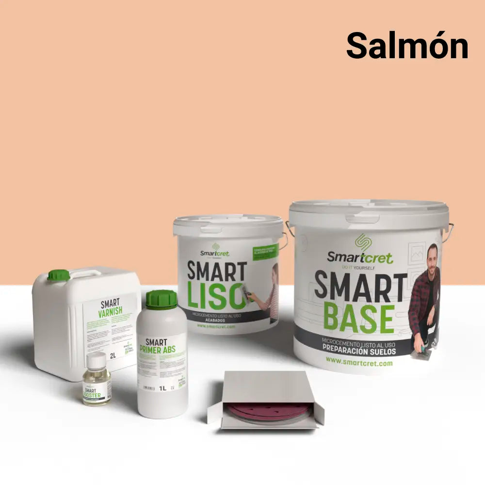 8 m² microcement kit for concrete countertops