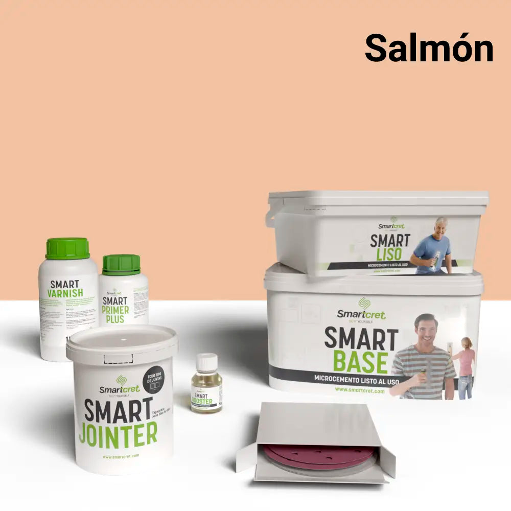 Mikrozement-Set für Marmor- oder Keramikwaschbecken 4 m²