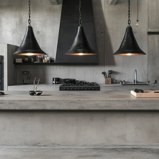 Descubre por qué amarás la encimera de microcemento en tu casa