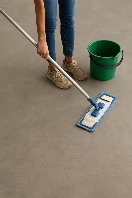 Cuidar y limpiar el microcemento en casa: los mejores trucos