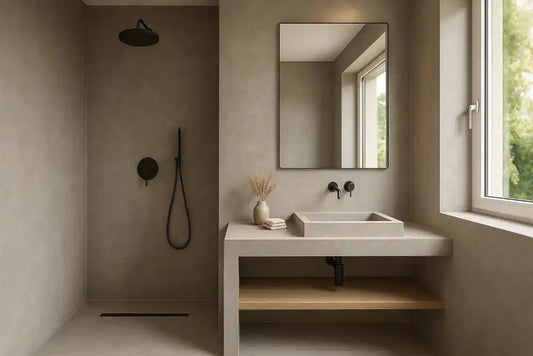 Béton Ciré dans la Douche : Astuces pour une Installation Réussie