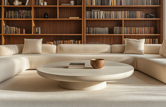 Crea tus propias mesas de microcemento de forma DIY