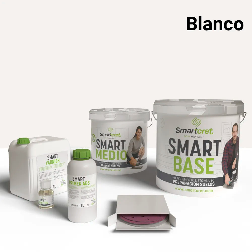 Kit béton ciré pour sol de cuisine en ciment ou béton de 8 m²