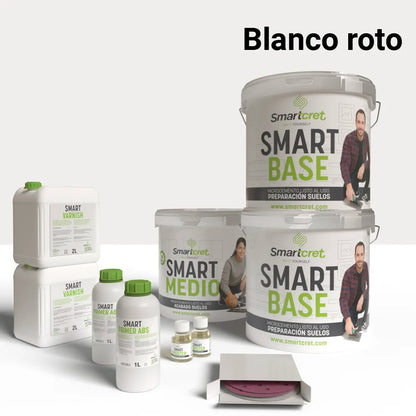 Kit béton ciré pour sol de cuisine en ciment ou béton de 16 m²