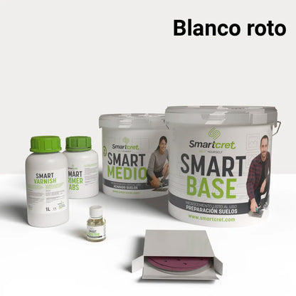 Kit béton ciré pour sol de cuisine en ciment ou béton de 4 m²