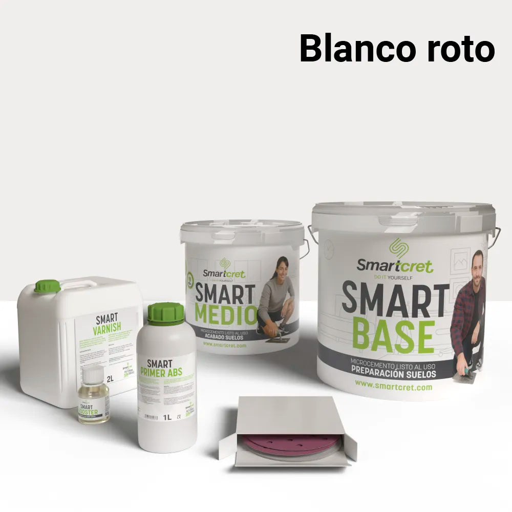 Kit béton ciré pour sol de cuisine en ciment ou béton de 8 m²