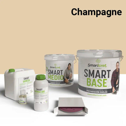 Kit béton ciré pour sol de cuisine en ciment ou béton de 8 m²