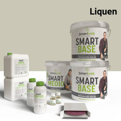 Kit béton ciré pour sol de cuisine en ciment ou béton de 16 m²