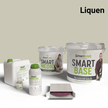 Kit béton ciré pour sol de cuisine en ciment ou béton de 8 m²