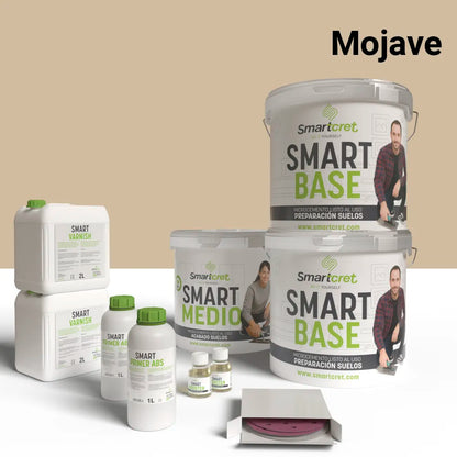 Kit béton ciré pour sol de cuisine en ciment ou béton de 16 m²