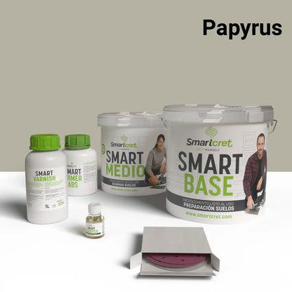 Kit béton ciré pour sol de cuisine en ciment ou béton de 4 m²