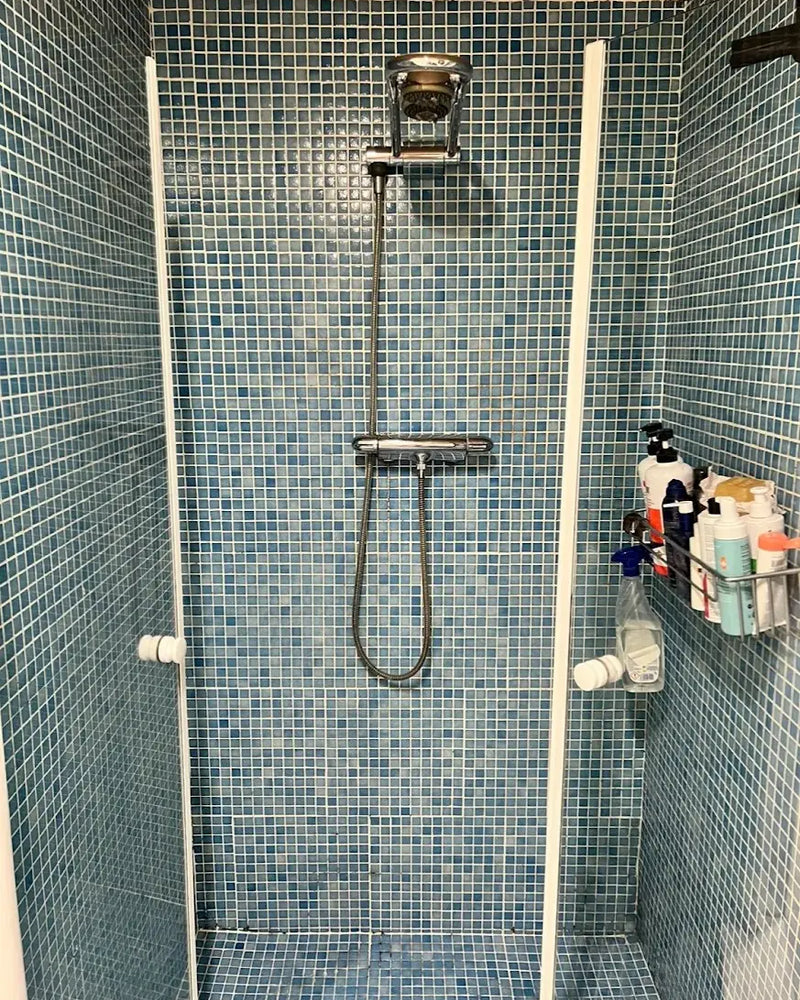 Rubén’s bathroom, before