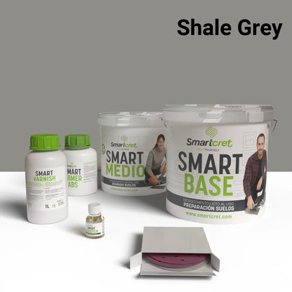 Kit béton ciré pour sol de cuisine en ciment ou béton de 4 m²