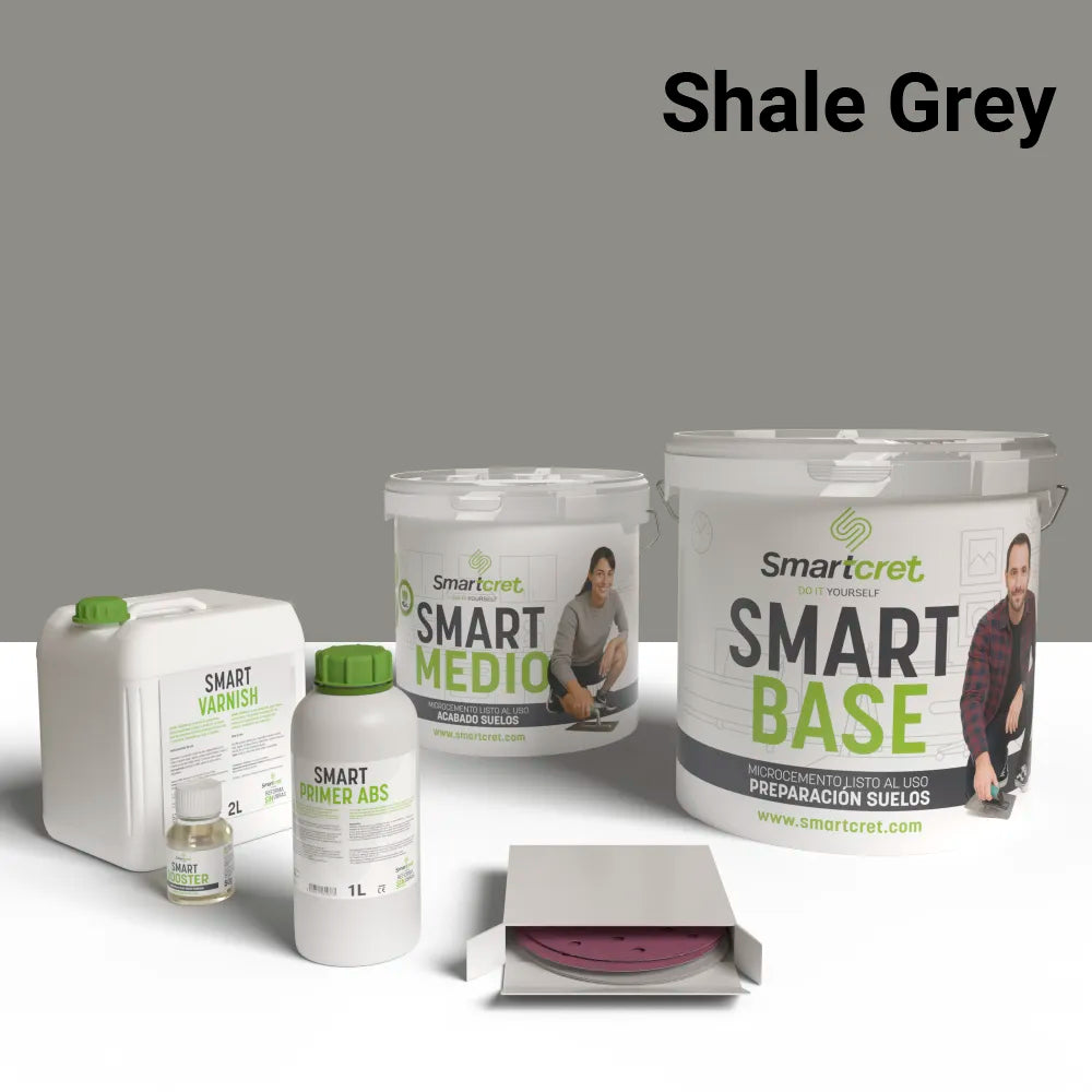 Kit béton ciré pour sol de cuisine en ciment ou béton de 8 m²