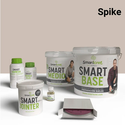 Kit béton ciré pour sols de cuisine carrelés de 4 m²