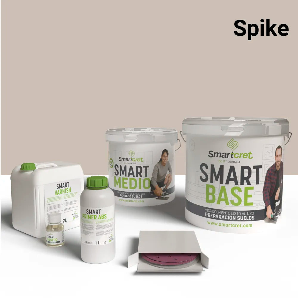 Kit béton ciré pour sol de cuisine en ciment ou béton de 8 m²