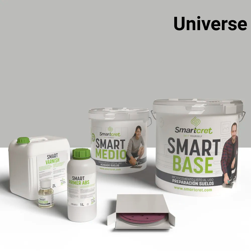 Kit béton ciré pour sol de cuisine en ciment ou béton de 8 m²