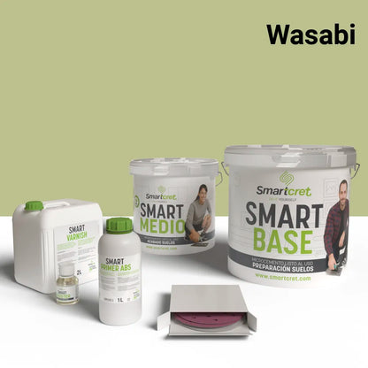 Kit béton ciré pour sol de cuisine en ciment ou béton de 8 m²