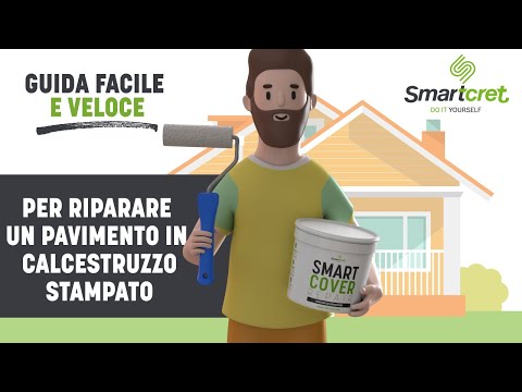 Video tutorial di Smartcover Repair, malta di riparazione per calcestruzzo.