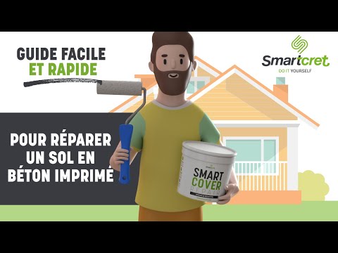 Tutoriel vidéo de Smartcover Repair, mortier de réparation pour béton.