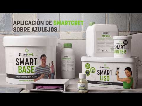 Vídeo: cómo aplicar microcemento sobre azulejos paso a paso con el kit Smartcret