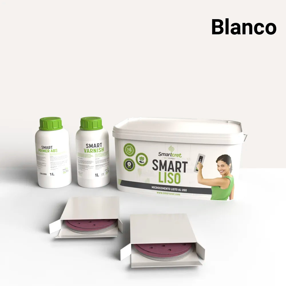  Kit de béton ciré pour cheminée en ciment ou béton - 6 m² 