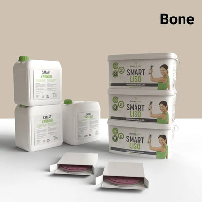  Microcement kit for 18m² cement or concrete fireplace