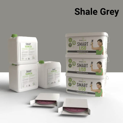  Microcement kit for 18m² cement or concrete fireplace