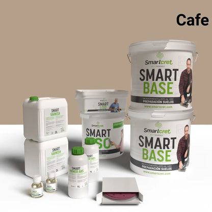 Kit béton ciré pour douche en placo ou plâtre de 16 m²