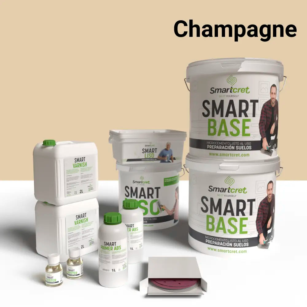 Kit béton ciré pour douche en placo ou plâtre de 16 m²