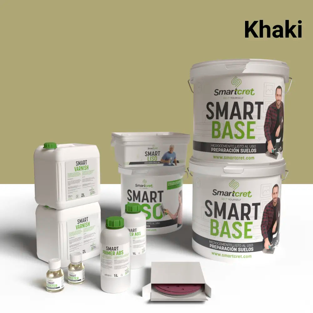 Kit béton ciré pour douche en placo ou plâtre de 16 m²