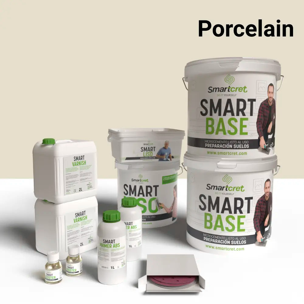 Kit béton ciré pour douche en placo ou plâtre de 16 m²