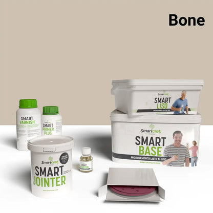 Kit de béton ciré pour plan de travail carrelé de 4 m²