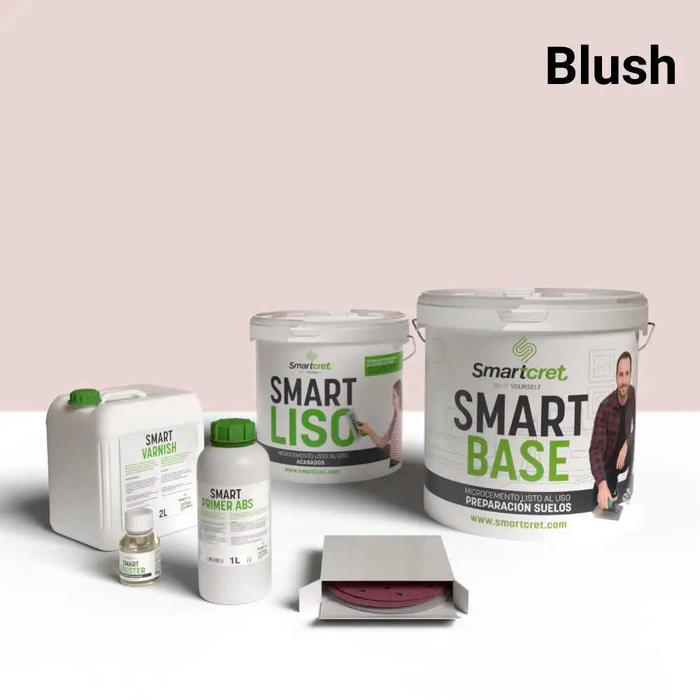 8 m² microcement kit for concrete countertops