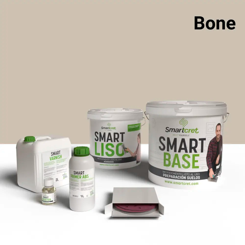 8 m² microcement kit for concrete countertops