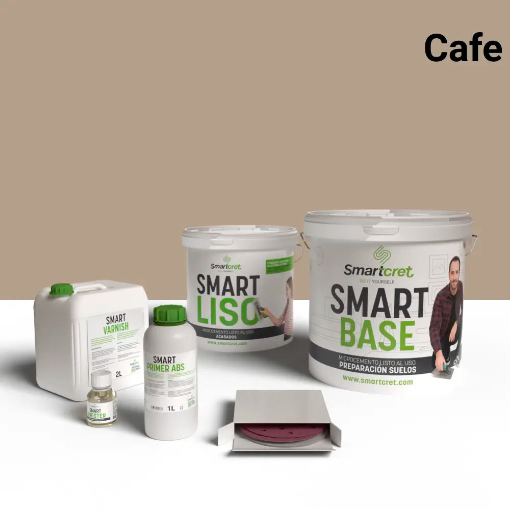 8 m² microcement kit for concrete countertops