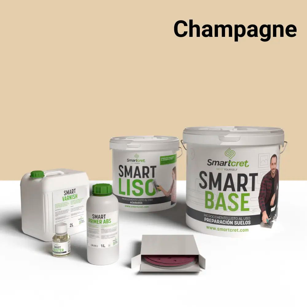 8 m² microcement kit for concrete countertops