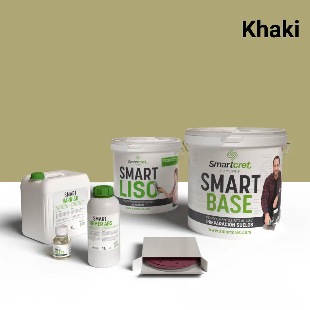 8 m² microcement kit for concrete countertops