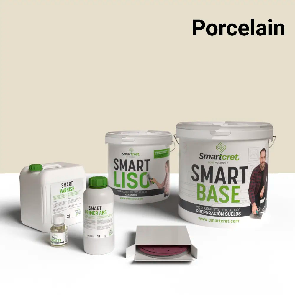 8 m² microcement kit for concrete countertops