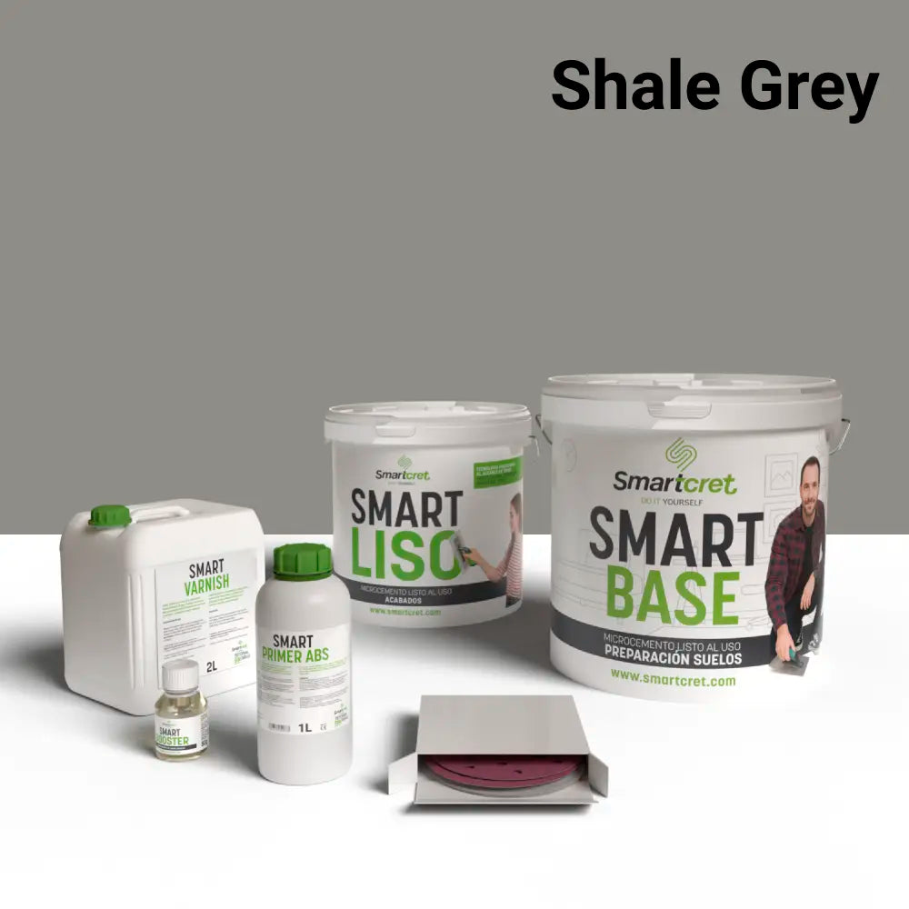 8 m² microcement kit for concrete countertops