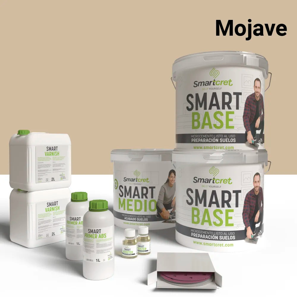  Mikrozement-Set für Betontreppen von 16 m²