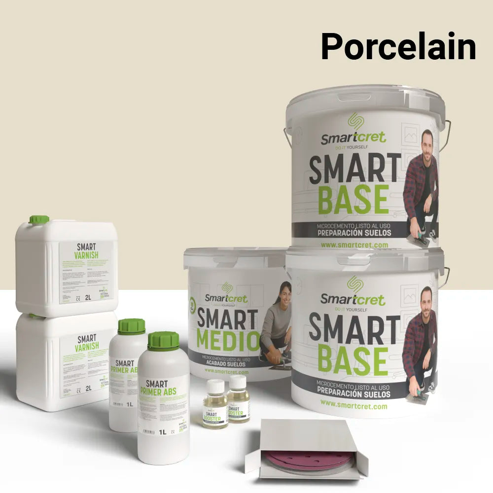  Mikrozement-Set für Betontreppen von 16 m²