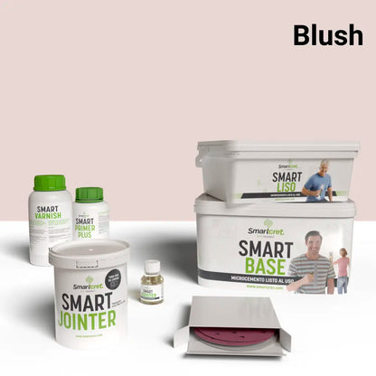 Mikrozement-Set für Marmor- oder Keramikwaschbecken 4 m²