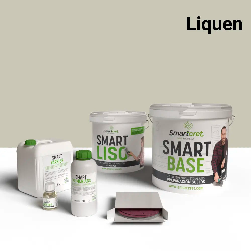 Mikrozement-Set für Betonwaschbecken 8 m²