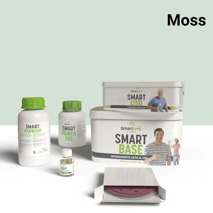 Kit microcemento per lavabo in cemento o calcestruzzo da 4 m²