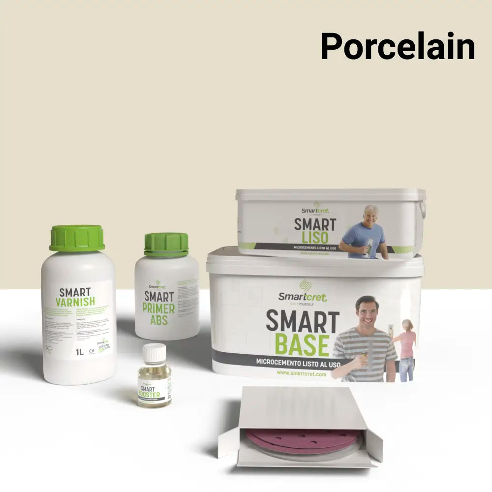 Kit microcemento per lavabo in cemento o calcestruzzo da 4 m²