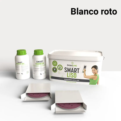 Kit de microcemento para mesas de 6 m²
