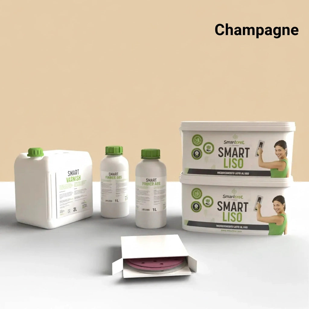 Kit de béton ciré pour tables de 12 m²