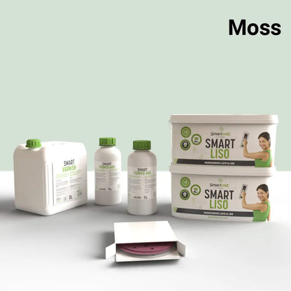 Kit de béton ciré pour meubles de 12 m² 